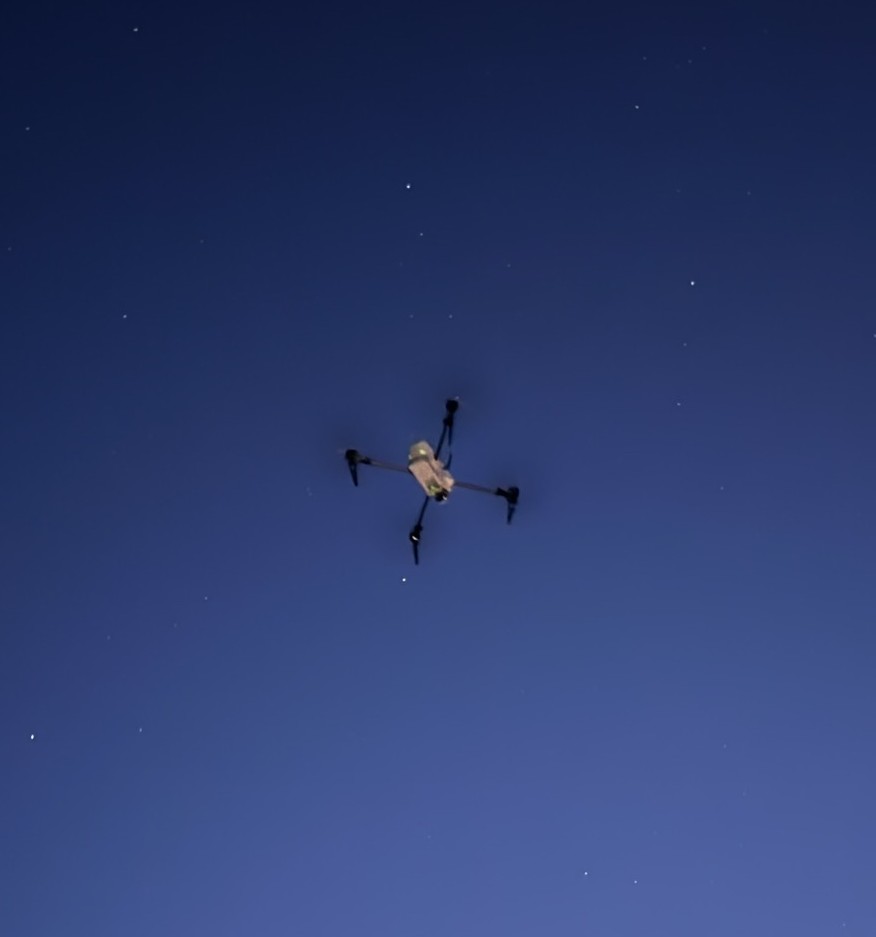 The Vexil Aegis aircraft in flight